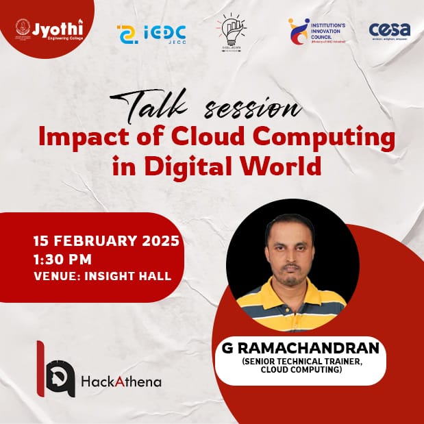Talk Session - Impact of cloud Computing in Digital World. 