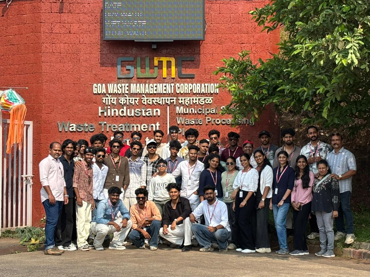 S6 Mechatronics Students Undertake Industrial Visit to GWMC, Goa 